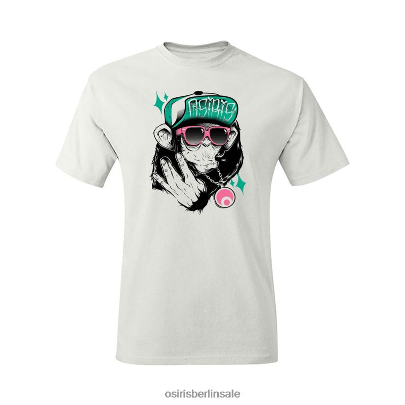 T-Shirt TB2L4V32 Weiss unisex Osiris Abschlag an der linken Küste
