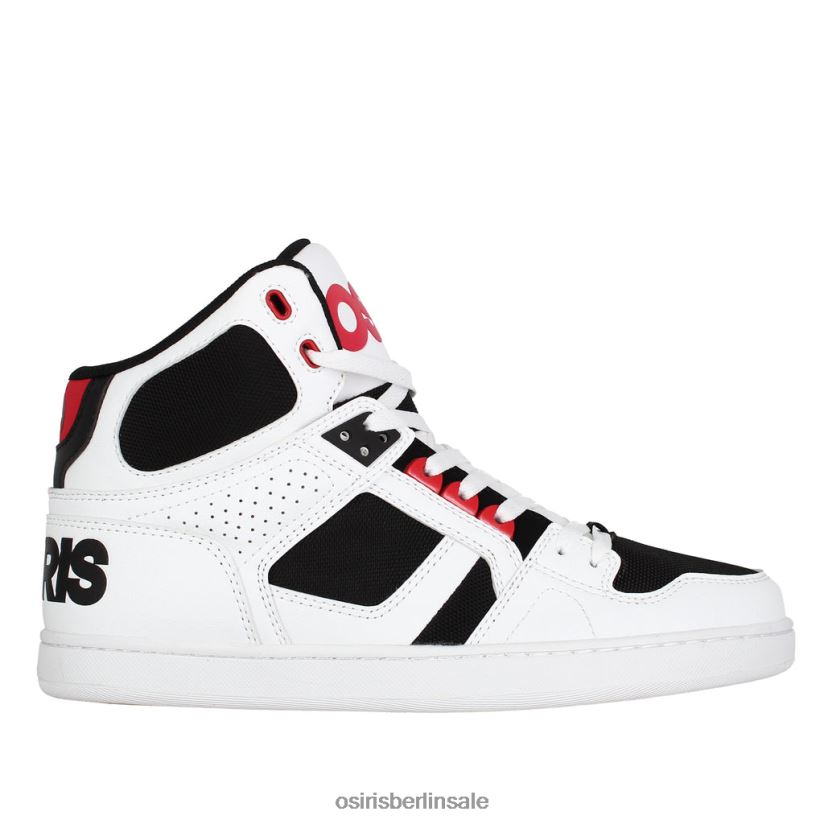 Schuh TB2L4V16 weiß/schwarz/rot unisex Osiris New York 83 clk