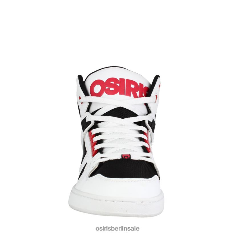 Schuh TB2L4V16 weiß/schwarz/rot unisex Osiris New York 83 clk