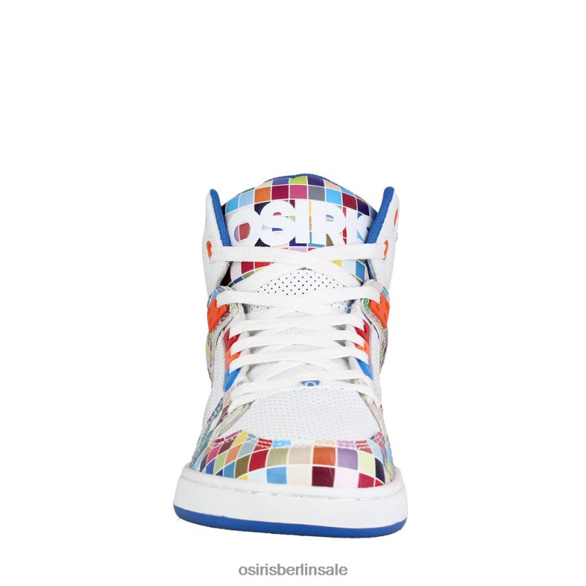 Schuh TB2L4V19 weiß/mosaik unisex Osiris New York 83 clk