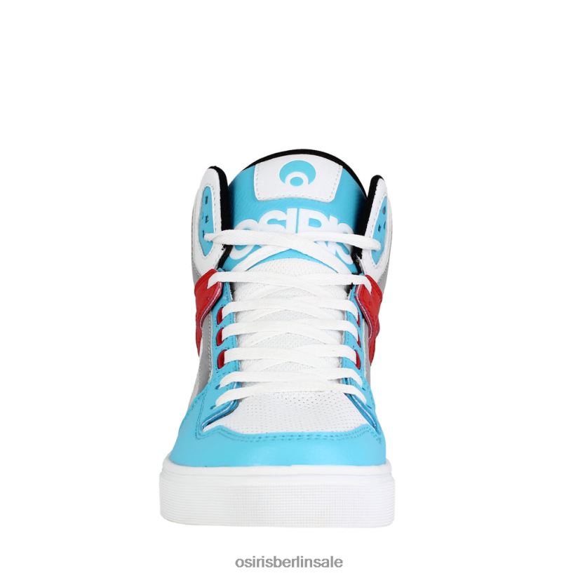 Schuh TB2L4V24 weiß/rot/cyan unisex Osiris Klon