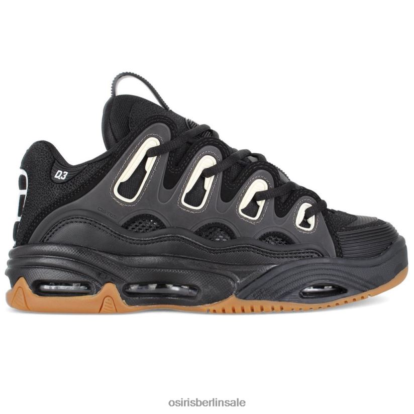 Schuh TB2L4V3 schwarz/gummi unisex Osiris d3 2001