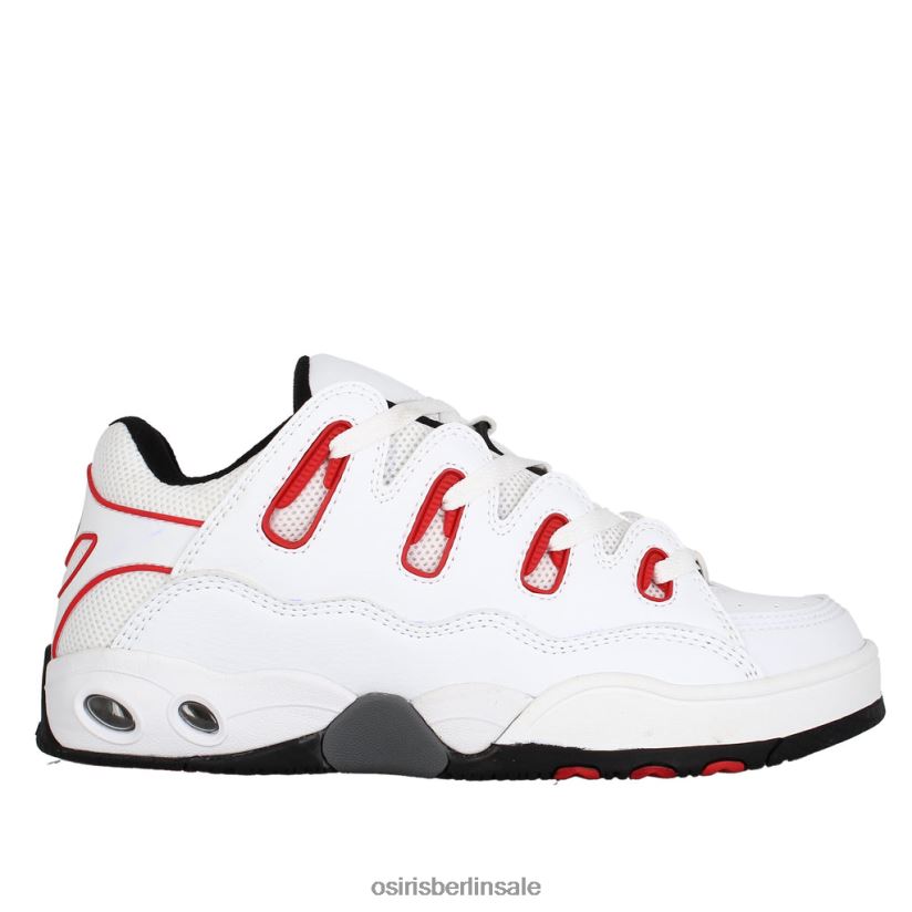 Schuh TB2L4V6 weiß/rot/schwarz unisex Osiris d3 og