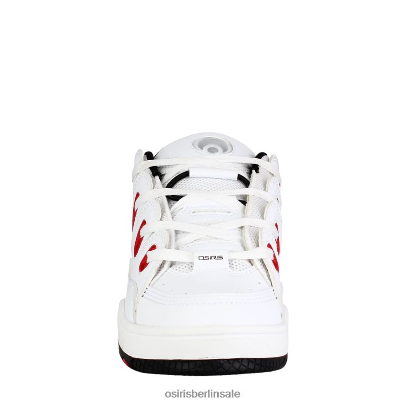 Schuh TB2L4V6 weiß/rot/schwarz unisex Osiris d3 og