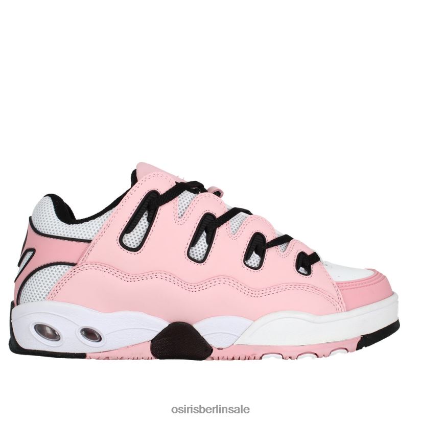 Schuh TB2L4V7 rosa/weiß/schwarz unisex Osiris d3 og